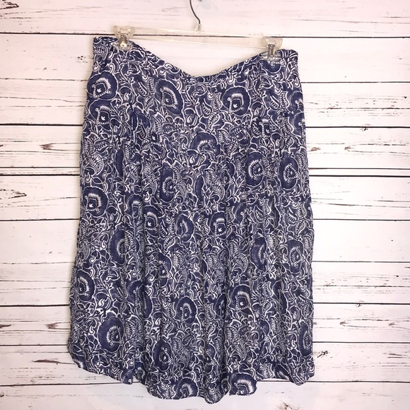 Lafayette 148 New York Dresses & Skirts - 🎄Lafayette 148 silk floral drop waist skirt 16
